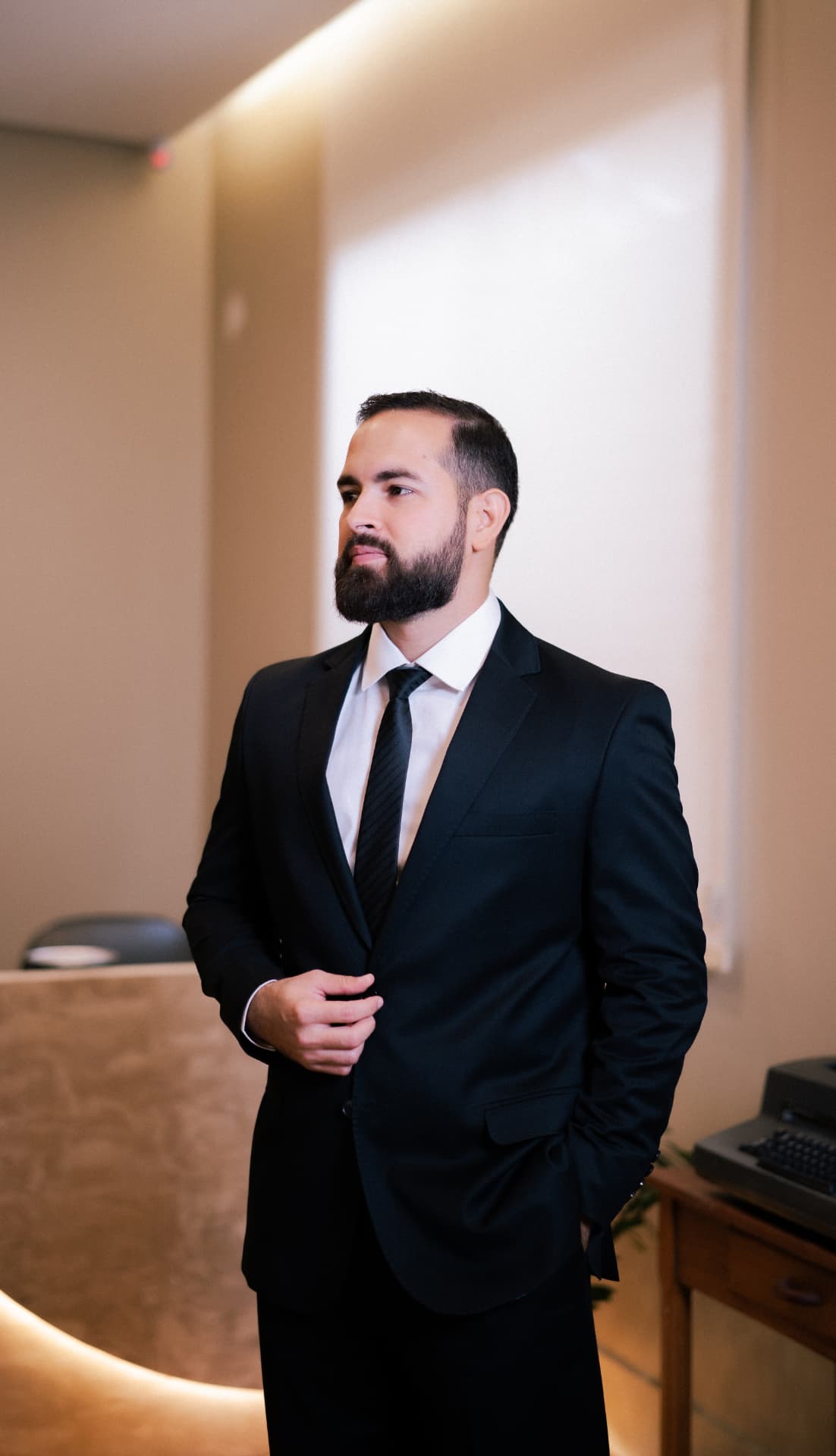 Retrato do advogado Vithor Assunção